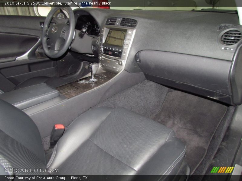 Dashboard of 2010 IS 250C Convertible