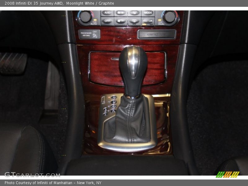 Moonlight White / Graphite 2008 Infiniti EX 35 Journey AWD