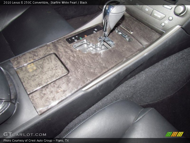  2010 IS 250C Convertible 6 Speed Paddle-Shift Automatic Shifter