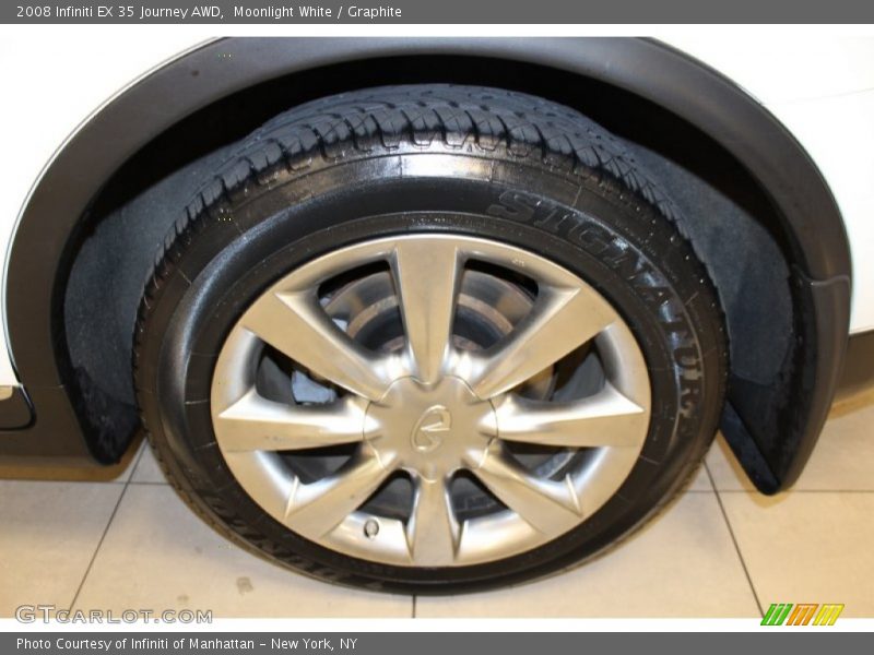 Moonlight White / Graphite 2008 Infiniti EX 35 Journey AWD