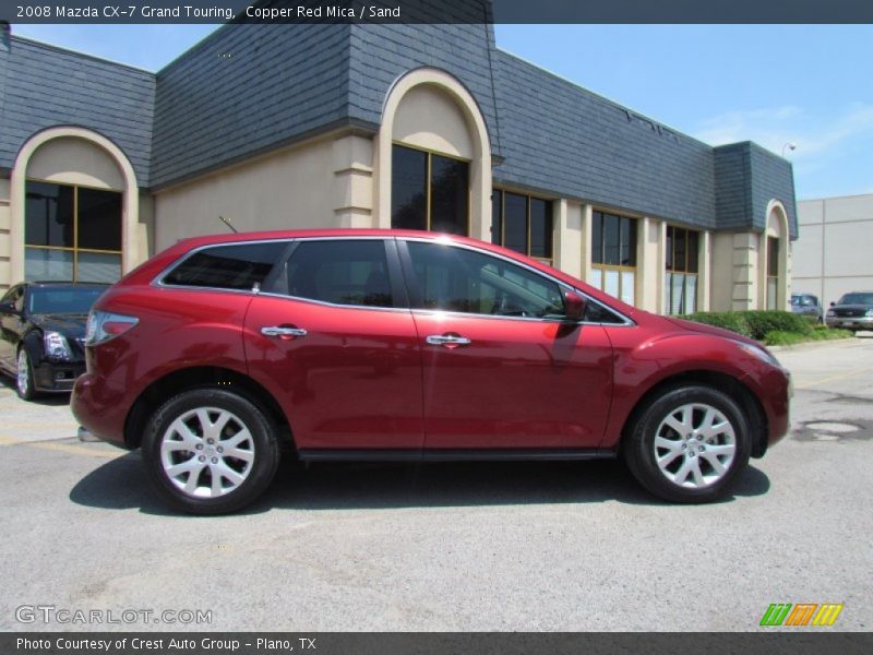 Copper Red Mica / Sand 2008 Mazda CX-7 Grand Touring