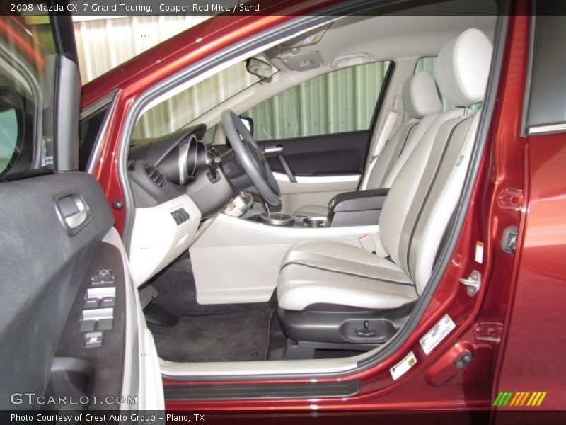 Copper Red Mica / Sand 2008 Mazda CX-7 Grand Touring