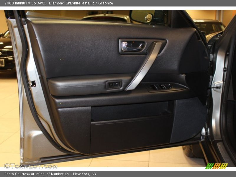 Diamond Graphite Metallic / Graphite 2008 Infiniti FX 35 AWD