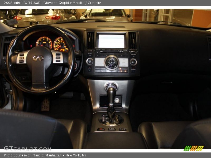 Diamond Graphite Metallic / Graphite 2008 Infiniti FX 35 AWD