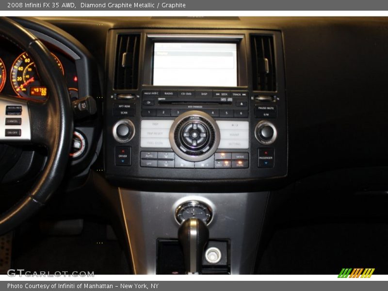 Diamond Graphite Metallic / Graphite 2008 Infiniti FX 35 AWD
