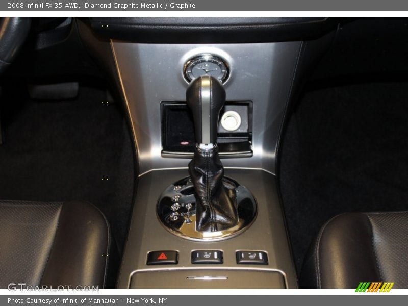 Diamond Graphite Metallic / Graphite 2008 Infiniti FX 35 AWD
