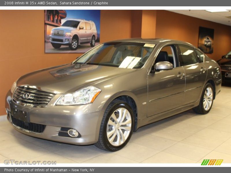 Sahara Sandstone / Graphite 2008 Infiniti M 35x AWD Sedan