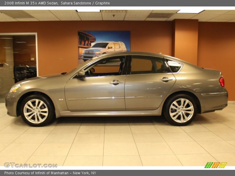 Sahara Sandstone / Graphite 2008 Infiniti M 35x AWD Sedan