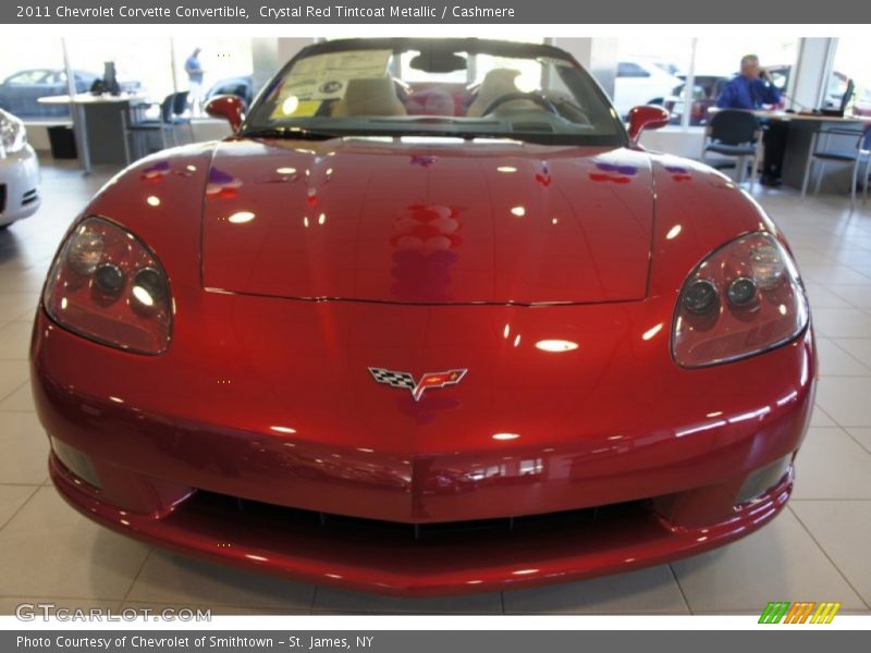 Crystal Red Tintcoat Metallic / Cashmere 2011 Chevrolet Corvette Convertible