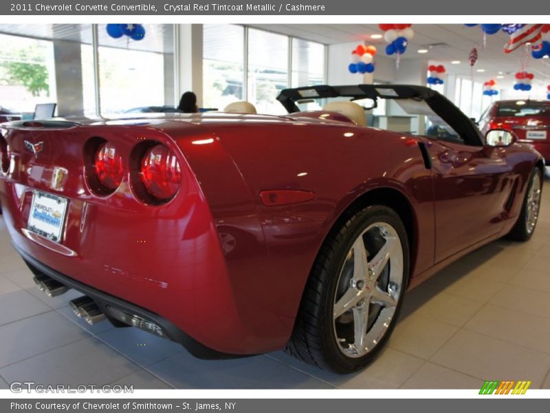 Crystal Red Tintcoat Metallic / Cashmere 2011 Chevrolet Corvette Convertible