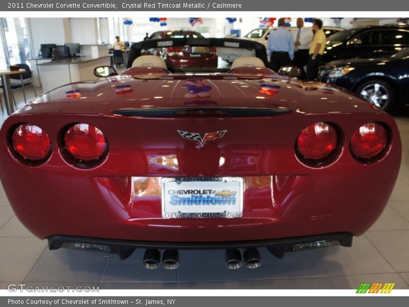 Crystal Red Tintcoat Metallic / Cashmere 2011 Chevrolet Corvette Convertible