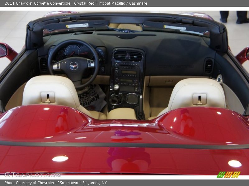 Crystal Red Tintcoat Metallic / Cashmere 2011 Chevrolet Corvette Convertible
