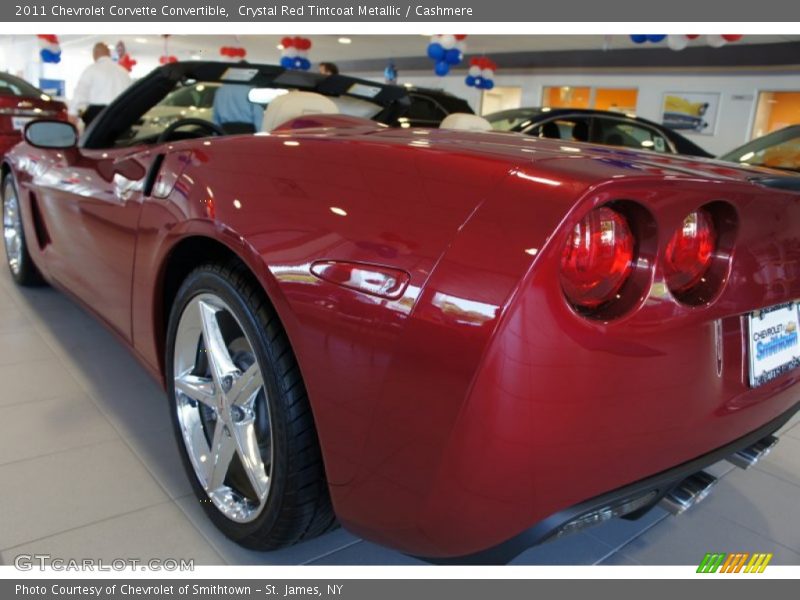 Crystal Red Tintcoat Metallic / Cashmere 2011 Chevrolet Corvette Convertible