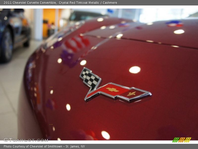 Crystal Red Tintcoat Metallic / Cashmere 2011 Chevrolet Corvette Convertible