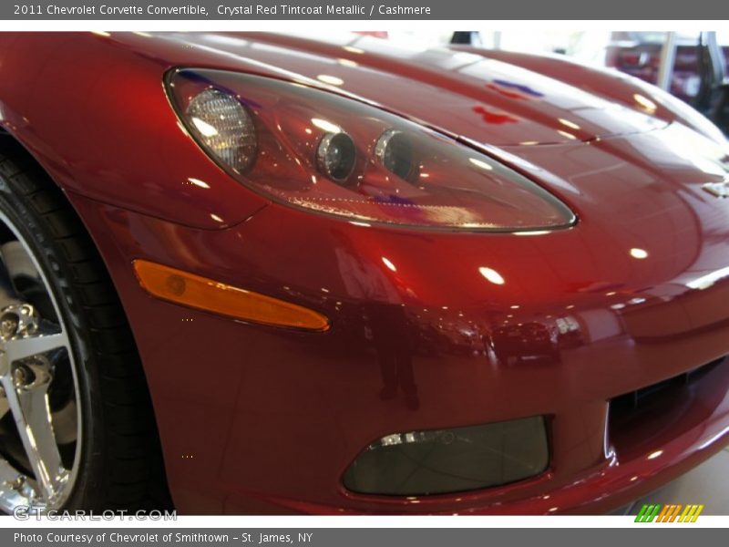 Crystal Red Tintcoat Metallic / Cashmere 2011 Chevrolet Corvette Convertible