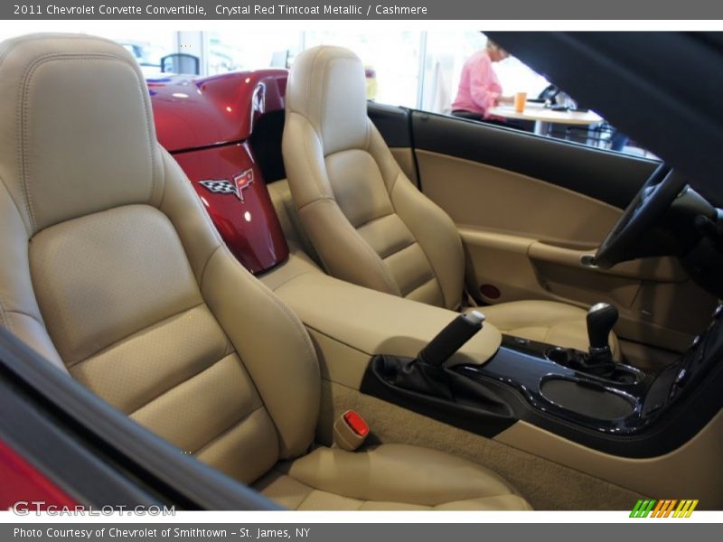  2011 Corvette Convertible Cashmere Interior