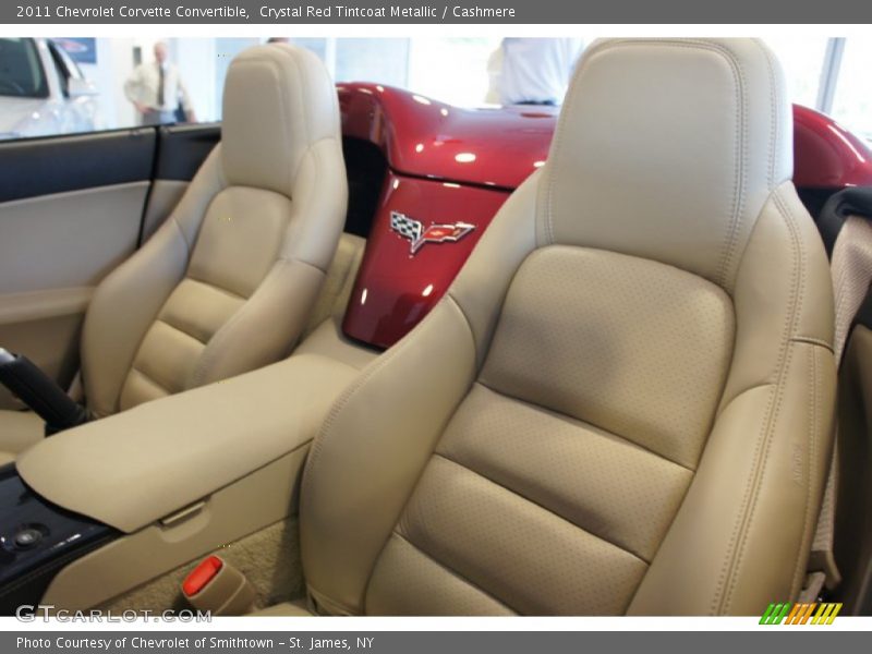  2011 Corvette Convertible Cashmere Interior