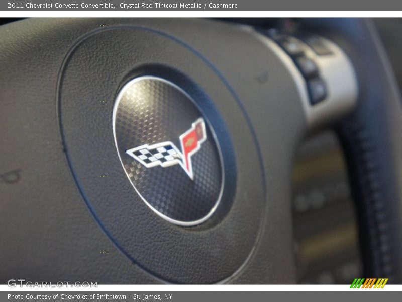 Crystal Red Tintcoat Metallic / Cashmere 2011 Chevrolet Corvette Convertible