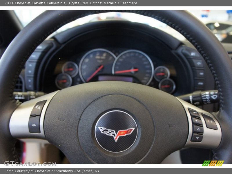 Crystal Red Tintcoat Metallic / Cashmere 2011 Chevrolet Corvette Convertible