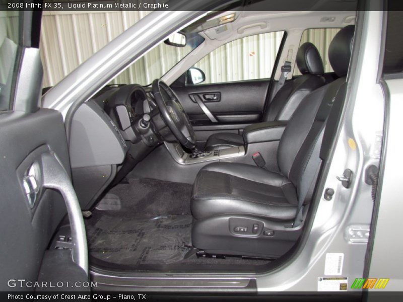 Liquid Platinum Metallic / Graphite 2008 Infiniti FX 35