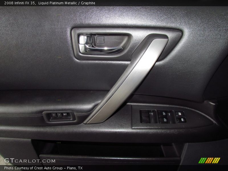 Liquid Platinum Metallic / Graphite 2008 Infiniti FX 35
