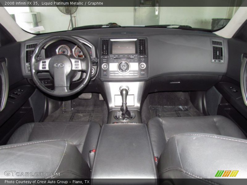 Liquid Platinum Metallic / Graphite 2008 Infiniti FX 35