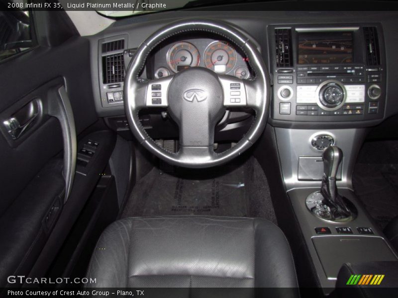Liquid Platinum Metallic / Graphite 2008 Infiniti FX 35