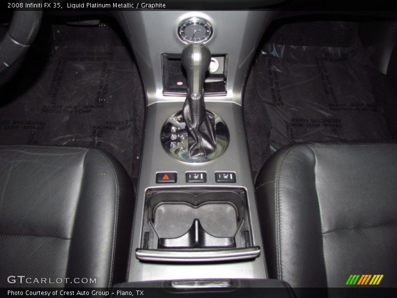 Liquid Platinum Metallic / Graphite 2008 Infiniti FX 35