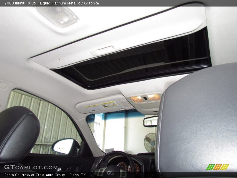 Liquid Platinum Metallic / Graphite 2008 Infiniti FX 35