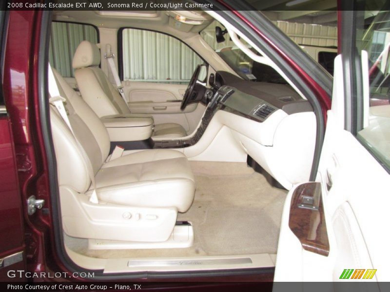 Sonoma Red / Cocoa/Light Cashmere 2008 Cadillac Escalade EXT AWD