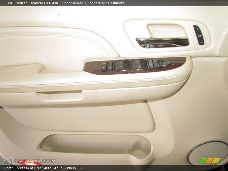 Sonoma Red / Cocoa/Light Cashmere 2008 Cadillac Escalade EXT AWD
