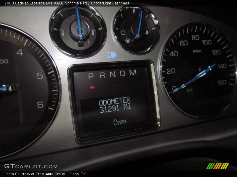 Sonoma Red / Cocoa/Light Cashmere 2008 Cadillac Escalade EXT AWD