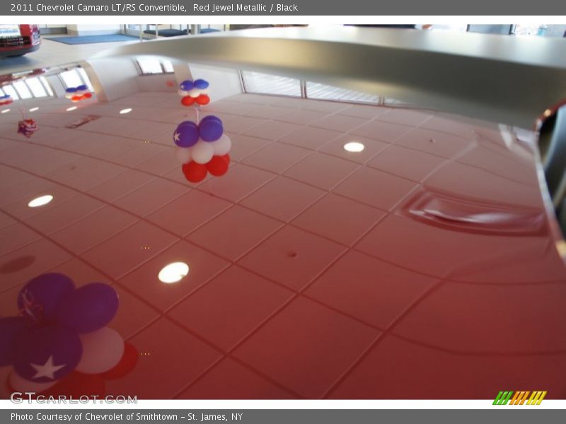 Red Jewel Metallic / Black 2011 Chevrolet Camaro LT/RS Convertible