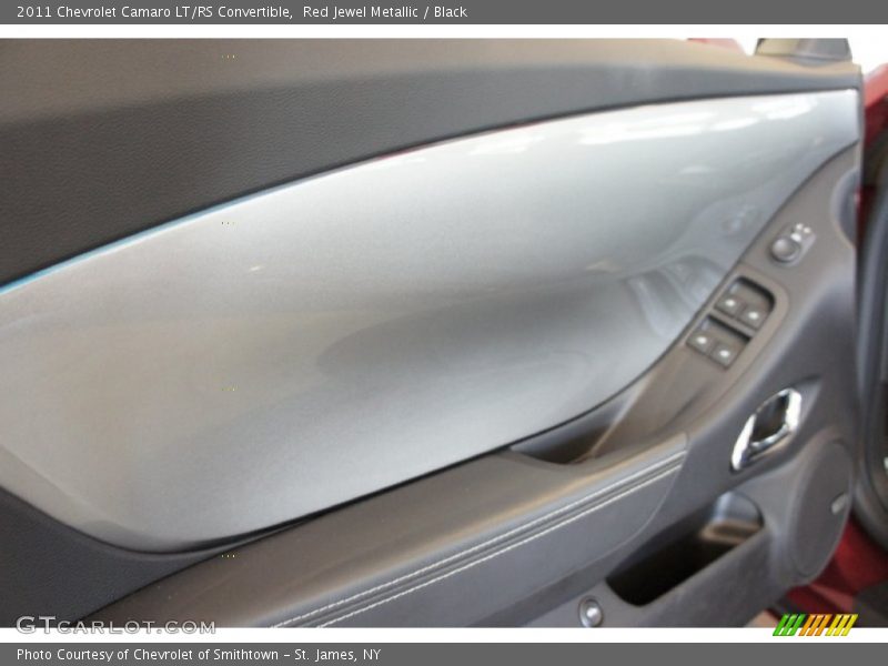 Red Jewel Metallic / Black 2011 Chevrolet Camaro LT/RS Convertible