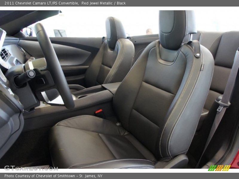  2011 Camaro LT/RS Convertible Black Interior