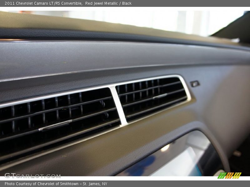 Red Jewel Metallic / Black 2011 Chevrolet Camaro LT/RS Convertible
