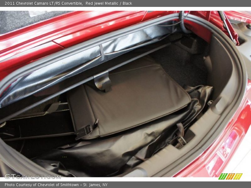 Red Jewel Metallic / Black 2011 Chevrolet Camaro LT/RS Convertible