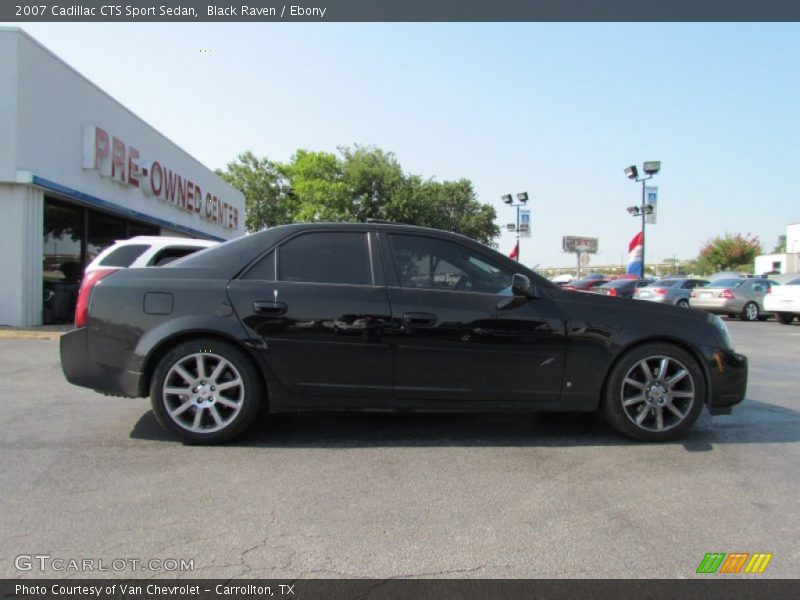 Black Raven / Ebony 2007 Cadillac CTS Sport Sedan