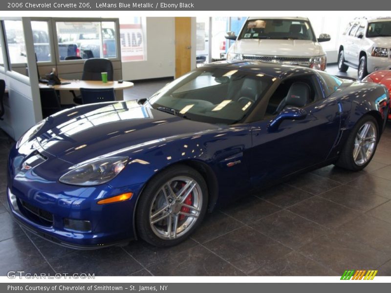 LeMans Blue Metallic / Ebony Black 2006 Chevrolet Corvette Z06