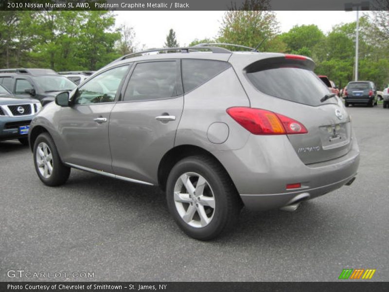 Platinum Graphite Metallic / Black 2010 Nissan Murano SL AWD