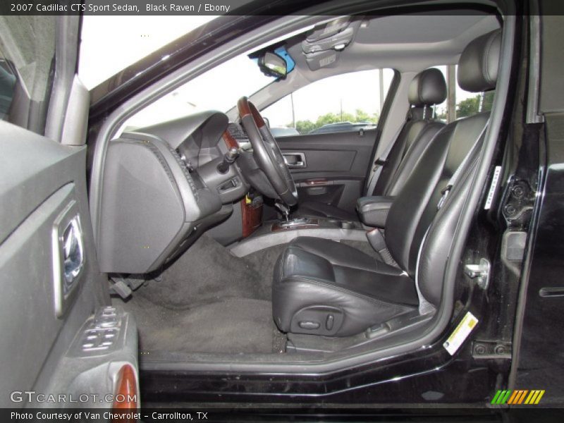 Black Raven / Ebony 2007 Cadillac CTS Sport Sedan