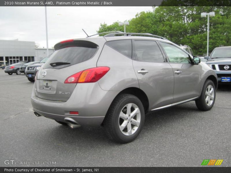 Platinum Graphite Metallic / Black 2010 Nissan Murano SL AWD