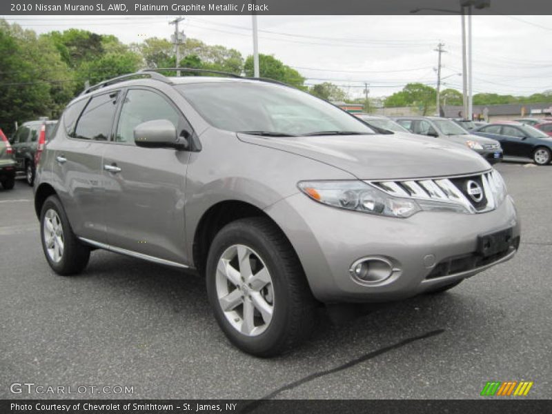 Platinum Graphite Metallic / Black 2010 Nissan Murano SL AWD