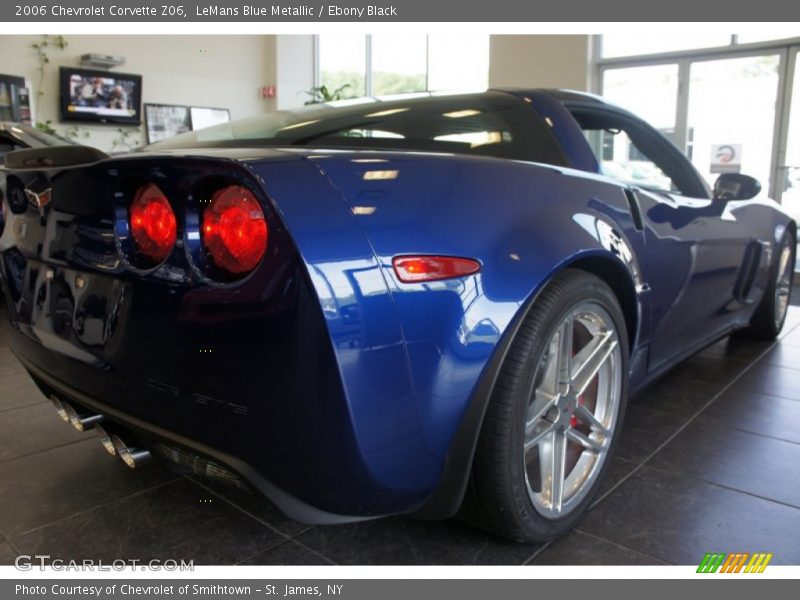 LeMans Blue Metallic / Ebony Black 2006 Chevrolet Corvette Z06
