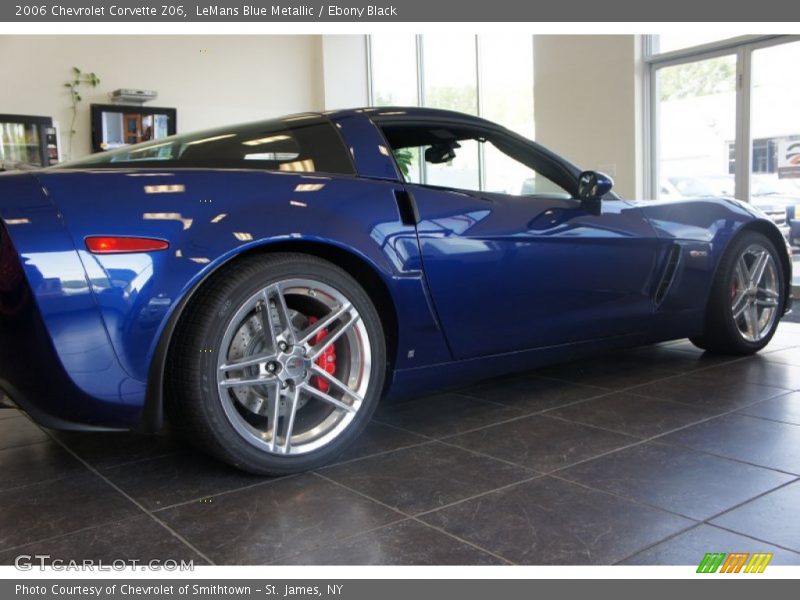 LeMans Blue Metallic / Ebony Black 2006 Chevrolet Corvette Z06