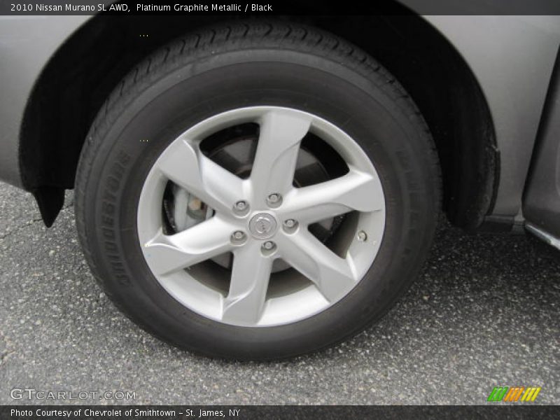 Platinum Graphite Metallic / Black 2010 Nissan Murano SL AWD
