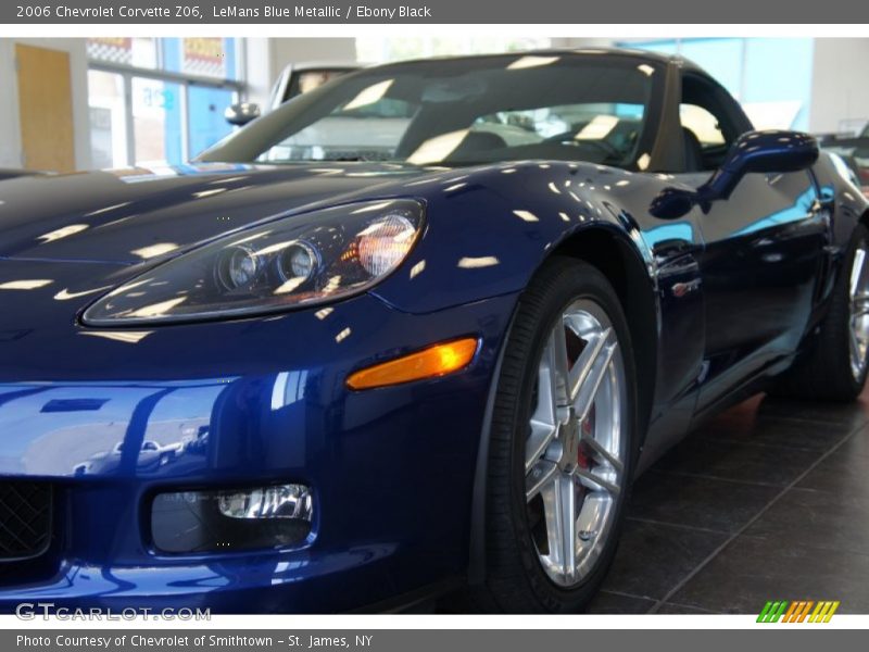 LeMans Blue Metallic / Ebony Black 2006 Chevrolet Corvette Z06