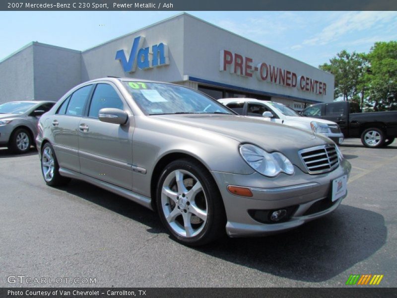 Pewter Metallic / Ash 2007 Mercedes-Benz C 230 Sport