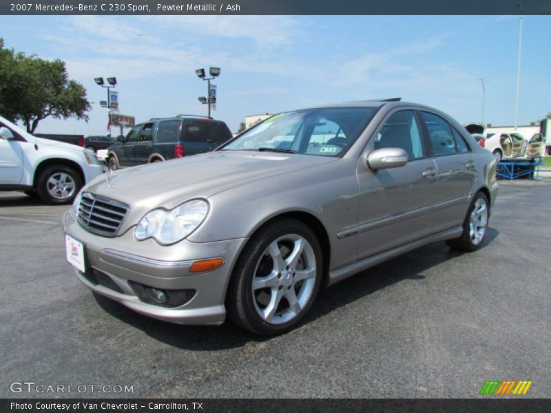 Pewter Metallic / Ash 2007 Mercedes-Benz C 230 Sport