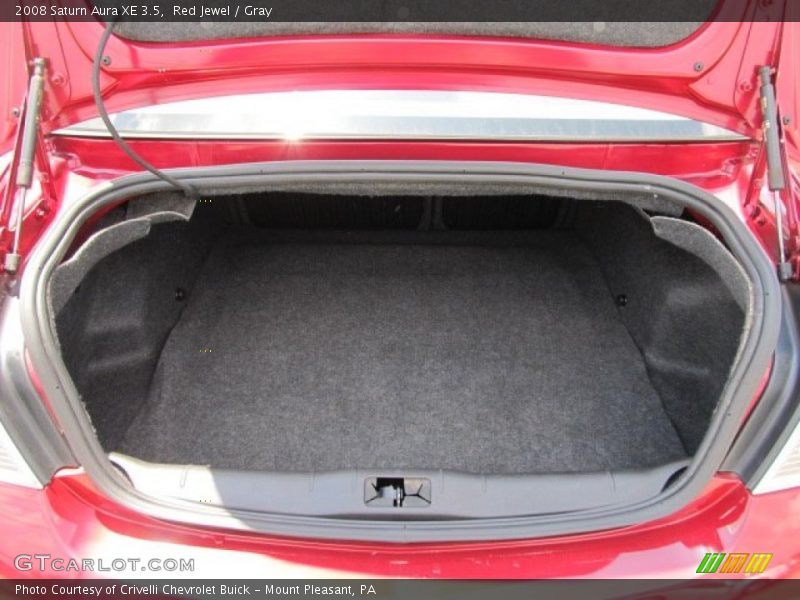 Red Jewel / Gray 2008 Saturn Aura XE 3.5